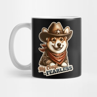 Corgi Cowboy Mug